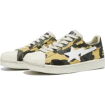 BAPE® SKULL STA 1ST CAMO LADIES-BAPESTA YELLOW