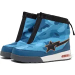 BAPESTA® HONEYCOMB CAMO ZIP ROAD STA LADIES-BLUE