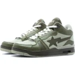 BAPE® CLUTCH STA #1 LADIES-BAPESTA OLIVE DARK