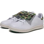 BAPE X ADIDAS GOLF STAN SMITH BAPE MENS-WHITE