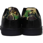 BAPESTA X ADIDAS STAN SMITH BAPE CAMO LADIES-BLACK