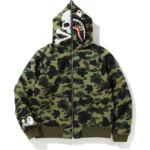 BAPE HOODIE MM BAPE HOODIE DOWN JACKET MENS