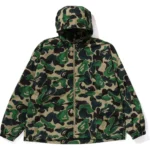 BAPE HOODIE JACKET ART CAMO LIGHTWEIGHT