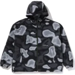 BAPE HOODIE LIQUID CAMO HOODIE JACKET MENS