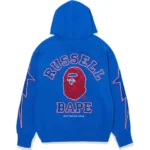 BAPE® x Russell Athletic SHARK FULL ZIP HOODIE