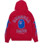 BAPE® x Russell Athletic SHARK FULL ZIP HOODIE