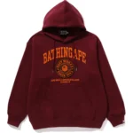 BAPE COLLEGE GRAPHIC PULLOVER HOODIE MENS