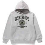 BAPE COLLEGE GRAPHIC PULLOVER HOODIE MENS