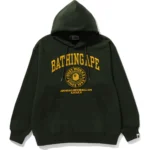 BAPE COLLEGE GRAPHIC PULLOVER HOODIE MENS