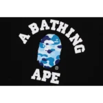 BAPE HOODIE ABC CAMO COLLEGE ORGANIC COTTON PULLOVER