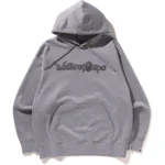 BAPE HOODIE METALLIC YARN PULLOVER HOODIE MENS