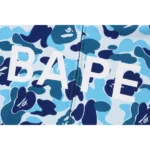 BAPE BIG ABC CAMO CROPPED FULL ZIP HOODIE LADIES