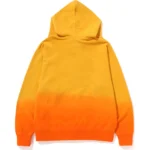 BAPE OLLEGE GRADATION FULL ZIP HOODIE MENS