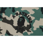 BAPE WOODLAND CAMO LOOSE FIT FULL ZIP HOODIE MENS-GREEN