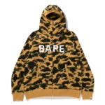 BAPE CLOTHING 1ST CAMO FULL ZIP HOODIE MENS