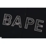 BAPE COLOR CAMO FIT ZIP HOODIE MENS-BLACK