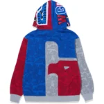 BAPE® x Russell Athletic SHARK FULL ZIP HOODIE-MULTI