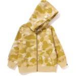 BAPE HOODIE COLOR CAMO SHARK ZIP HOODIE KIDS