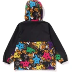 BAPE ALL BABY MILO STA HOODIE JACKET KIDS-MULTI