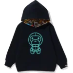 BAPE HOODIE BABY MILO TOY PULLOVER HOODIE KIDS