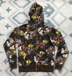 BAPE X STAR WARS FULL ZIPPER HOODIE-BLACK