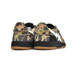 BAPE Sk8-Sta Low Shoes-BAPESTA Army