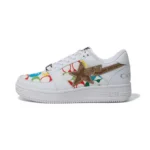 BAPESTA x COACH #2 Low Shoes-WHITE