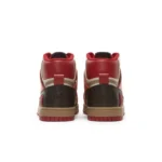 BAPESTA Mid 93 HI Shoes-Brown