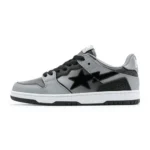 BAPESTA SK8 #6 Low Shoes-BLACK