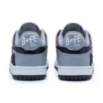 BAPESTA SK8 #6 Low Shoes-BLACK