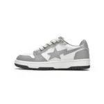 BAPESTA Sk8 Low Sneakers-GREY