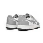 BAPESTA Sk8 Low Sneakers-GREY