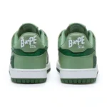 BAPE® SK8 STA #5 LOW SNEAKERS-BAPESTA GREEN