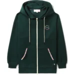 BAPE BAPY ZIP UP HOODIE LADIES-GREEN