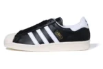 Bapesat x Adidas Superstar 80s Shoes-BLACK