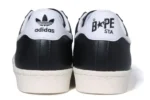 Bapesat x Adidas Superstar 80s Shoes-BLACK