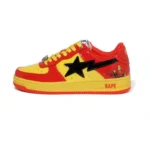 MARVEL x BAPESTA Iron Man Shoes-Red/Yellow