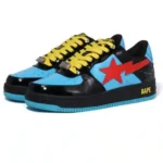 MARVEL x Bapesta Black Widow Sneakers-Black